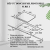 Kích thước bếp HMH.PID631BB1E