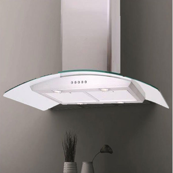 MÁY HÚT MÙI ĐẢO KÍNH CONG KF - IS90GH