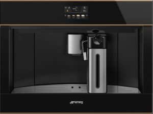 MÁY PHA CÀ PHÊ LẮP ÂM,DOLCE STIL NOVO, MÀU HOÀN THIỆN: ĐEN VÀ ĐỒNG BUILT-IN COFFEE MACHINE, DOLCE STIL NOVO, BLACK, COPPER FINISHING CMS4604NR