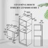 Kích thước lò vi sóng Bosch HMH.BFL523MS0H Serie 4