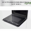 Cận cảnh cửa kính bên trong lò nướng Bosch