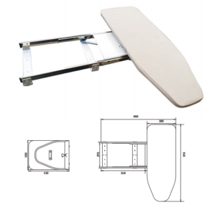 Cầu là âm tủ gập ngang và xoay 180° GARIS GW20