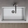 Chậu Inox Hafele HS21-SSN1S90