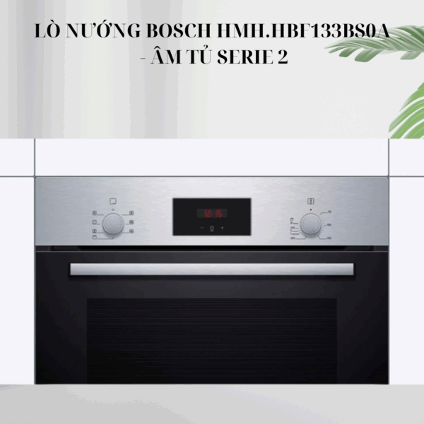 Mặt bảng điều khiển của lò nướng Bosch