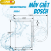 Kích thước máy giặt Bosch HMH.WAT28482SG - 9kg Series 6 giá rẻ