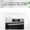 Bảng điều khiển lò nướng kết hợp vi sóng Bosch
