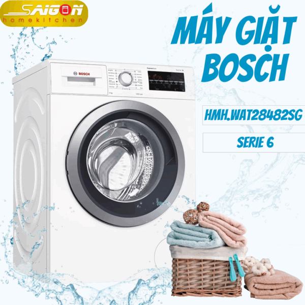 Máy giặt Bosch HMH.WAT28482SG - 9kg Series 6 giá rẻ