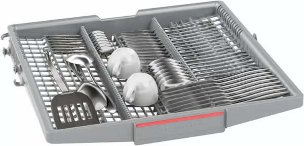 Khay để đựng dao muỗng đũa vật dụng nhỏ ngăn trên cùng của máy rửa chén Bosch