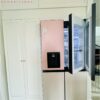 Tủ lạnh LG DOIS 820L thiết kế với tone màu Hồng - Be