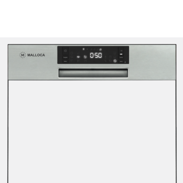 Máy rửa chén âm tủ MDW14-S08SI - Malloca giá giá rẻ tại Tân Bình