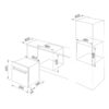 Kích thước Lò nướng Malloca MOV-40CP - Giá rẻ tại Tân Bình