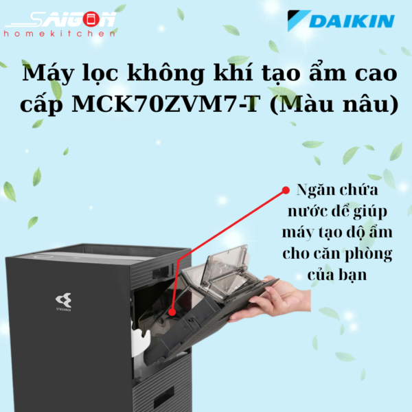 Máy lọc không khí MCK70ZVM7-T - Daikin giá rẻ tại Tân Bình