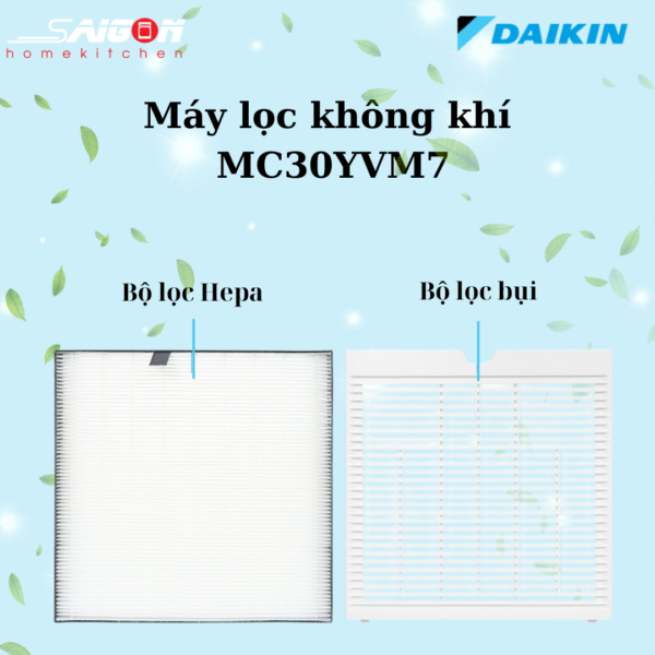 Bộ lọc máy lọc không khí MC30YVM7 - Daikin giá rẻ tại Tân Bình