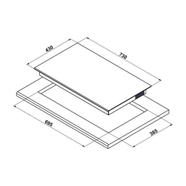 Kích thước của Hafele HC-I7326B