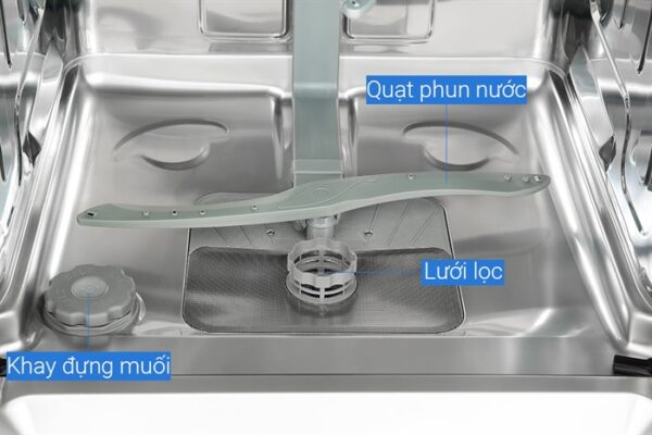 Bên trong của Máy rửa chén độc lập Hafele HDW-F60EB, Series 600