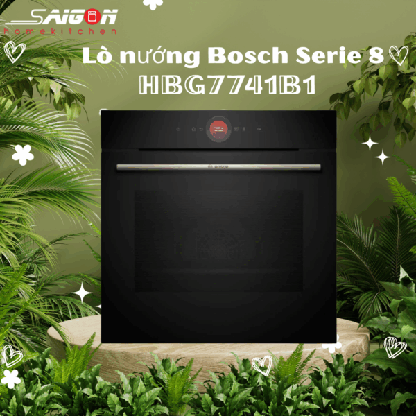 Lò nướng Bosch HBG7741B1 - Âm tủ Serie 8 giá rẻ