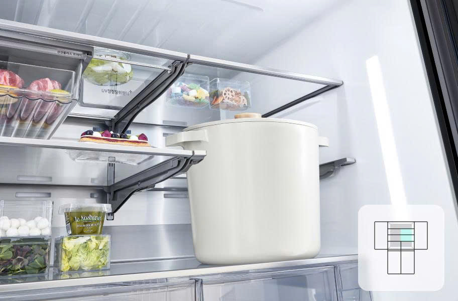 Kệ gấp linh hoạt cho việc sắp xếp đồ 