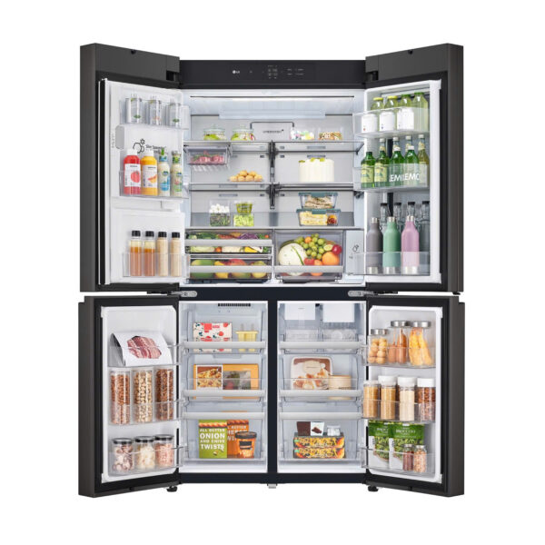 Toàn cảnh Tủ lạnh LG DIOS 817L – SIDE BY SIDE - W825GCB482S GIÁ RẺ