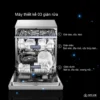 Bên trong Máy rửa bát SP 15DW-S/HA