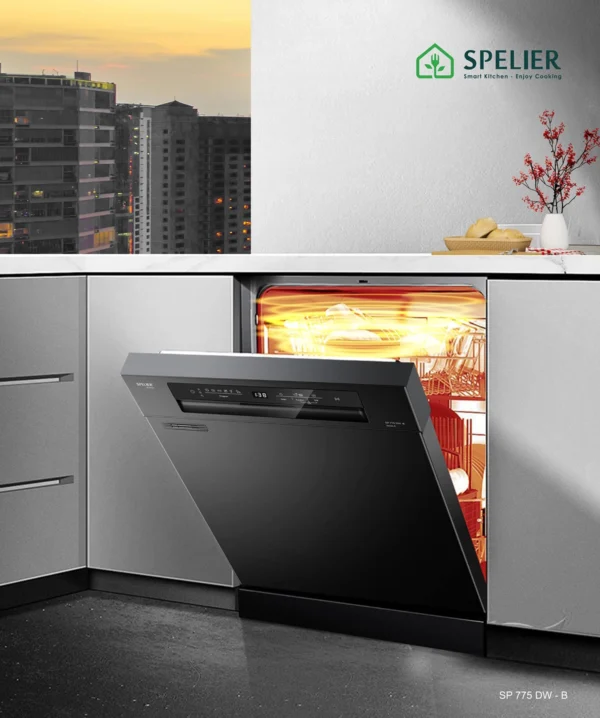 Máy rửa bát SP 775DW-B