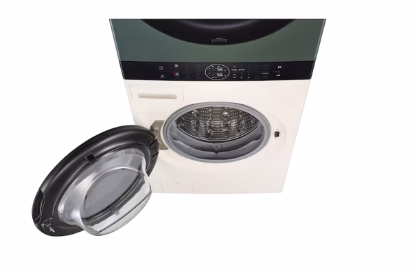 Tháp giặt sấy LG WashTower™ Giặt 14kg/ Sấy 10kg xanh/be